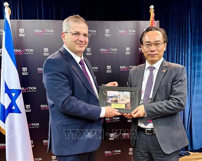 Thúc đẩy hợp tác giáo dục, khoa học - công nghệ Việt Nam - Israel