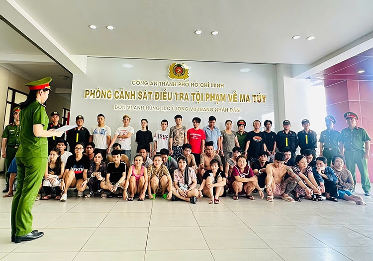 Công an TP Hồ Chí Minh triệt phá đường dây ma túy liên tỉnh, bắt giữ 36 đối tượng