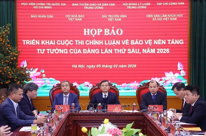 Phát động Cuộc thi chính luận về bảo vệ nền tảng tư tưởng của Đảng lần thứ Sáu, năm 2026