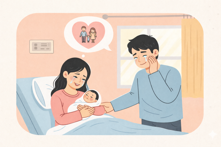 Con 'về' khi chúng tôi không còn hy vọng nhiều sau 6 năm miệt mài làm IVF