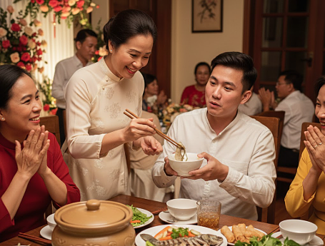 Lấy đũa mình gắp thức ăn cho người: Ý tốt nhưng thiếu lịch sự