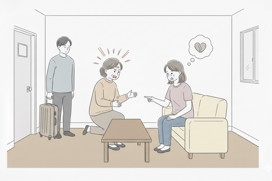 Mẹ bắt tôi bỏ chồng