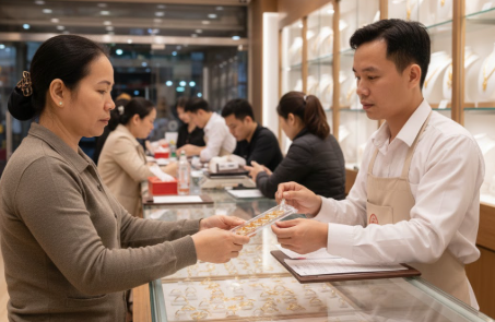 Bán chốt lời 20 cây vàng phải báo trước tiệm vàng chuẩn bị tiền?