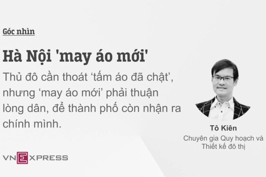 Hà Nội 'may áo mới'
