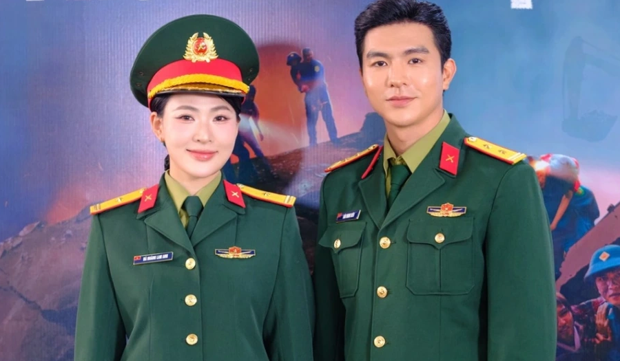 Nữ diễn viên đóng Thiếu tá, 'người tình màn ảnh' của Steven Nguyễn trên phim VTV