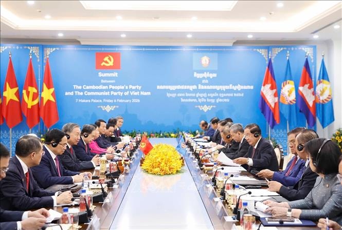 Hội đàm giữa Đảng Cộng sản Việt Nam và Đảng Nhân dân Campuchia