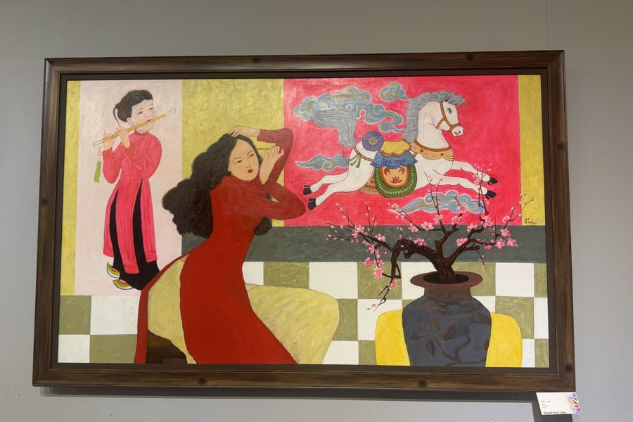 Lần đầu tổ chức triển lãm mỹ thuật 'Thành phố mùa xuân'