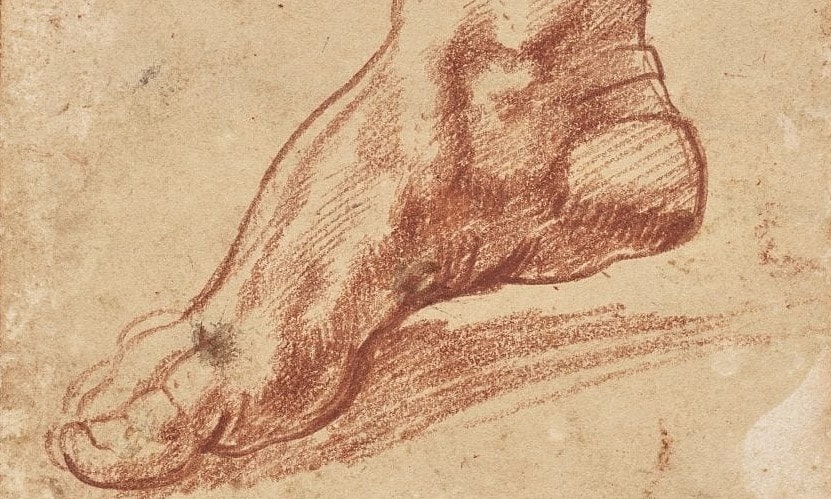 Tranh vẽ bàn chân trị giá 27 triệu USD