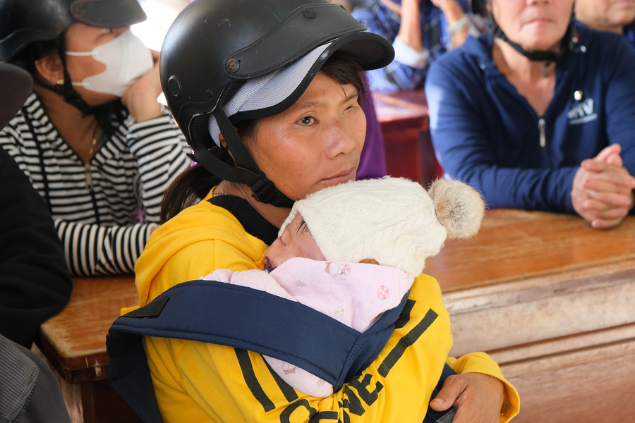 Tết sớm ở vùng 'rốn lũ' ven biển Đăk Lăk