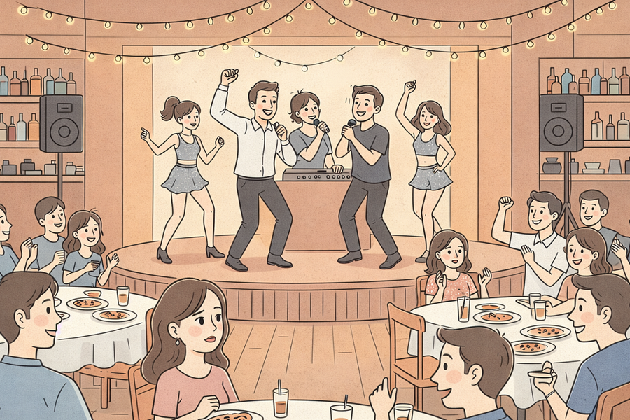 Chồng ôm ấp nữ DJ trước mặt tôi ở tiệc tất niên cùng bạn bè