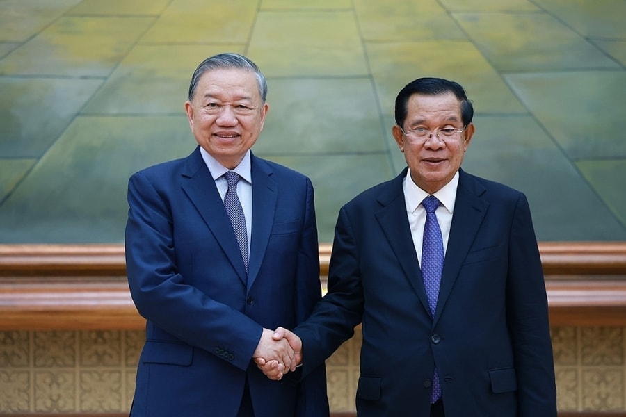 Việt Nam - Campuchia ra tuyên bố chung