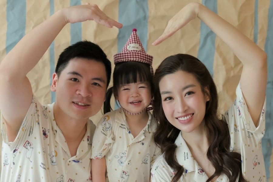Cuộc sống đời thường của gia đình Đỗ Mỹ Linh