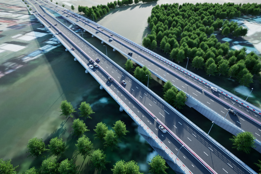 Thiết kế trục đường gần 8.800 tỷ đồng nối cảng Cát Lái đến Vành đai 3