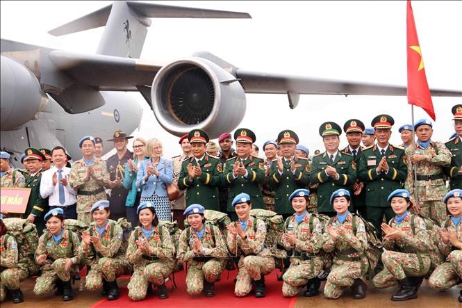 LHQ chính thức nâng cấp cảnh sát gìn giữ hòa bình Việt Nam lên Cấp độ 3