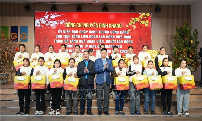 ​Chăm lo Tết cho công nhân, đồng bào các xã vùng cao Bắc Ninh