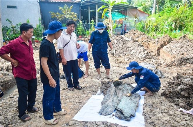 Đồng Tháp: Đội K91 tìm thấy, quy tập 16 hài cốt liệt sĩ tại xã Phú Hựu