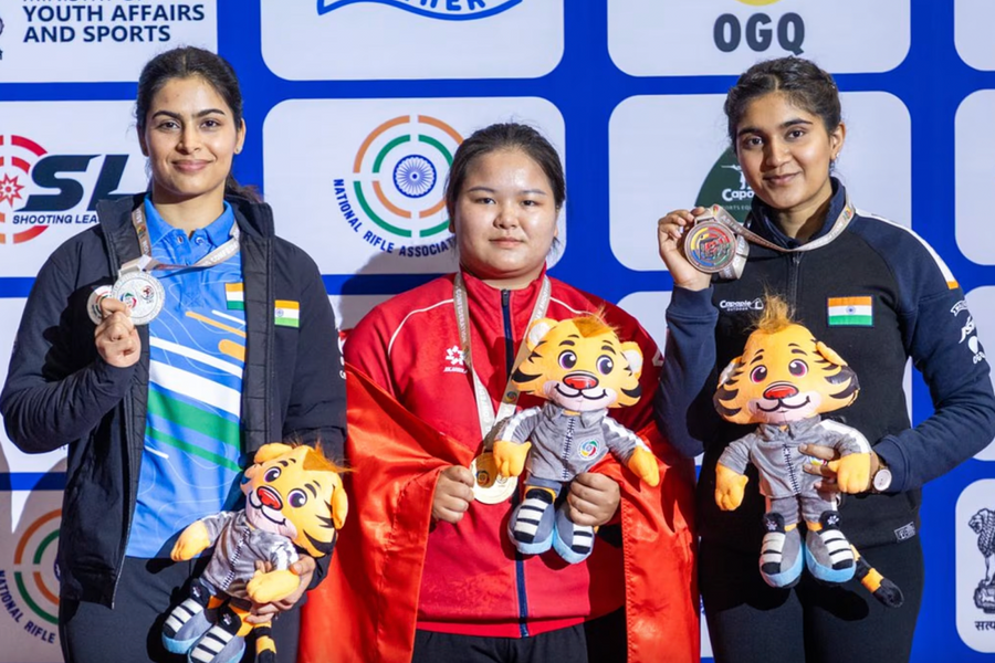 Nữ xạ thủ Việt Nam giành HC vàng châu Á sau hai loạt luân lưu