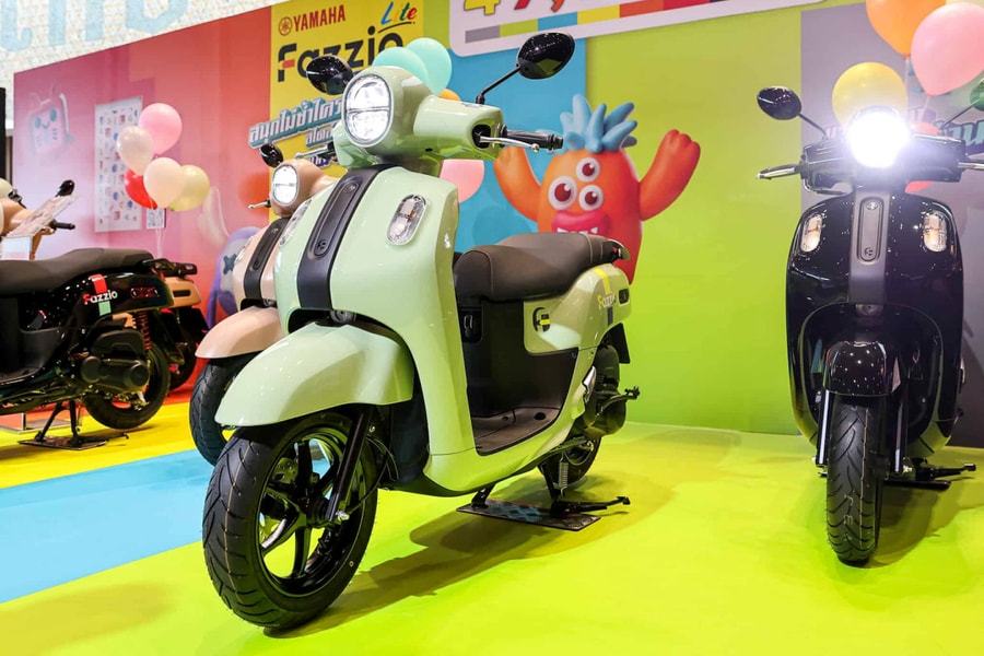 Yamaha Fazzio Hybrid Lite - xe ga hybrid giá gần 1.600 USD