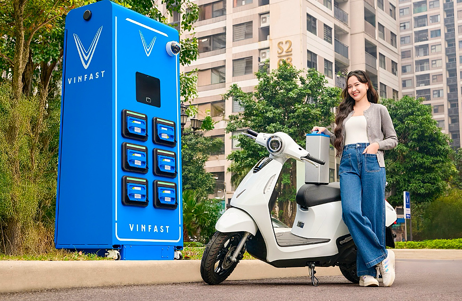 Xe điện VinFast sạc pin miễn phí đến năm 2029