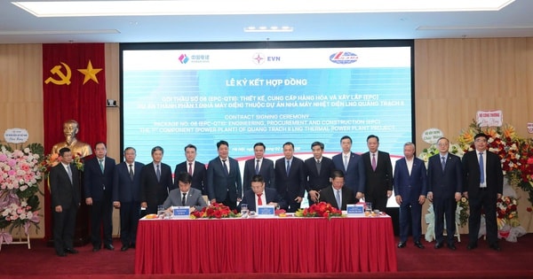 Ký hợp đồng gói thầu hơn 25.000 tỉ đồng triển khai LNG Quảng Trạch II