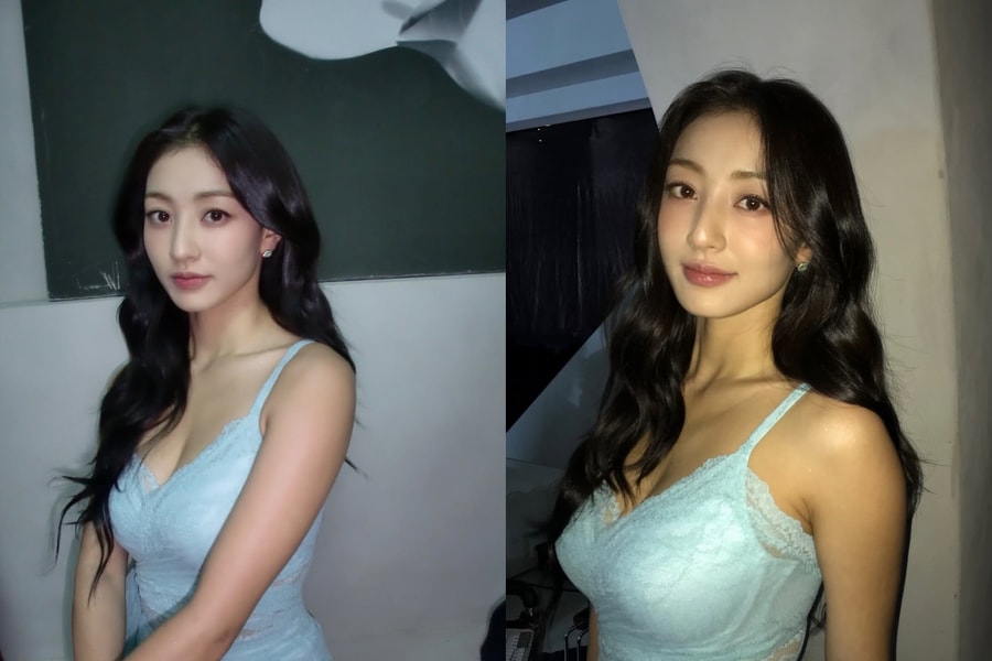 Ảnh hậu trường quảng cáo nội y của nữ idol gây chú ý