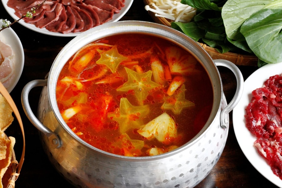 Cách làm lẩu khế sa tế trong 30 phút