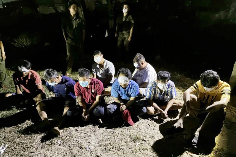 Công an TP HCM triệt phá hàng loạt 'ổ' cờ bạc ngày cận Tết