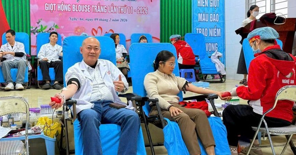 Bổ sung nguồn máu dự trữ phục vụ cấp cứu dịp Tết Bính Ngọ