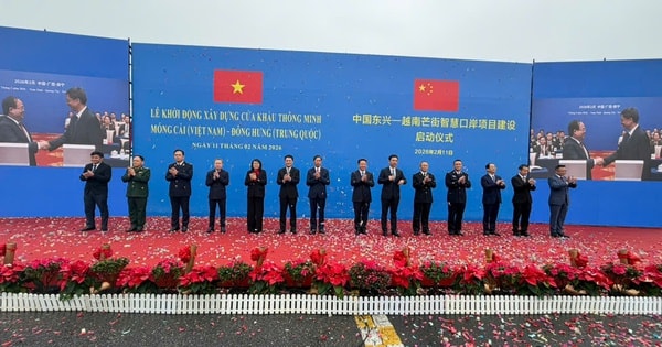 Khởi động cửa khẩu thông minh Móng Cái - Đông Hưng