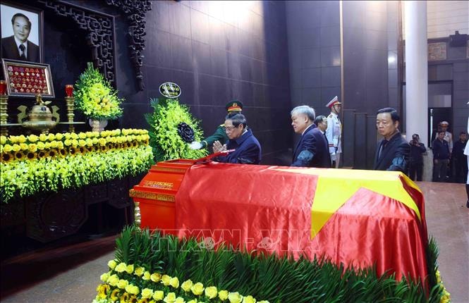 Tổ chức trọng thể Lễ tang nguyên Phó Chủ tịch Hội đồng Bộ trưởng Đoàn Duy Thành