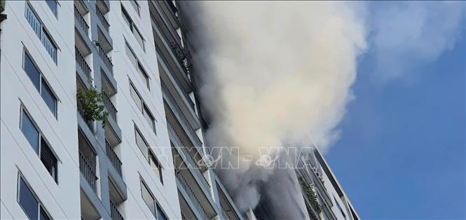 Cháy căn hộ chung cư tại phường Nam Nha Trang, 2 người tử vong