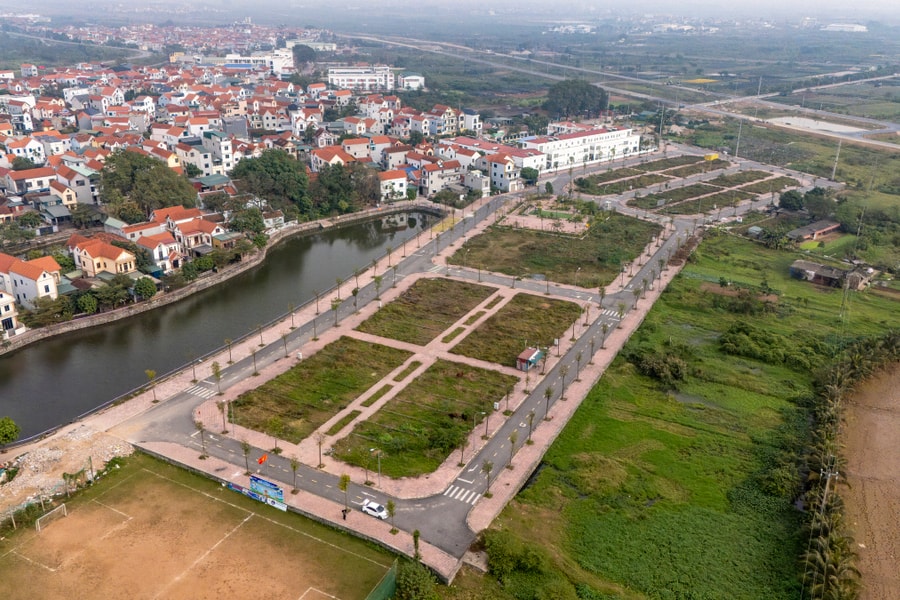 Hiện trạng các lô đất vùng ven Hà Nội sau hơn một năm đấu giá lập đỉnh