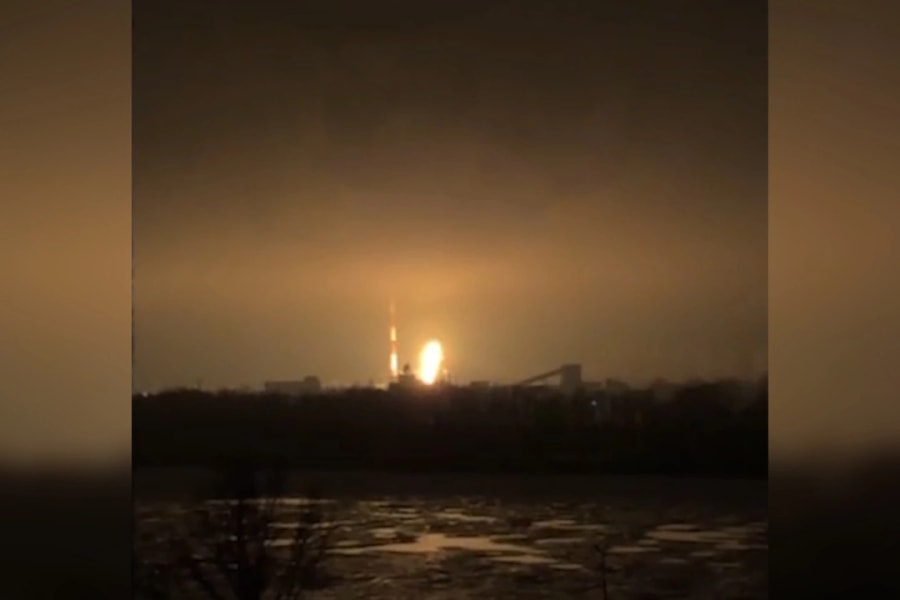 Thủ đô Kiev rung chuyển sau đòn tập kích tên lửa, UAV của Nga