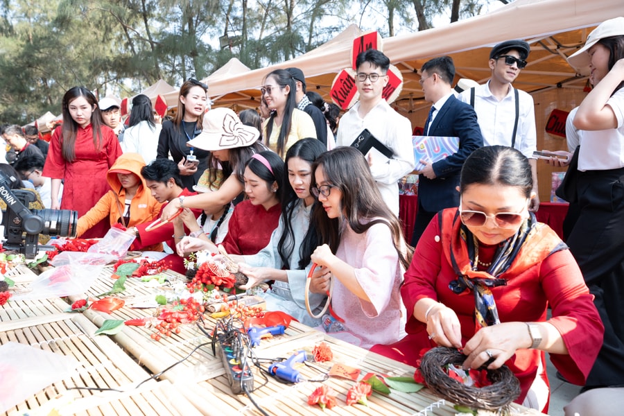 Sắp có workshop vẽ nón lá, làm bao lì xì tại hội xuân Cần Giờ