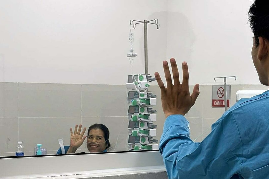 Lá gan của con trai cứu mẹ thoát cửa tử ngày giáp Tết