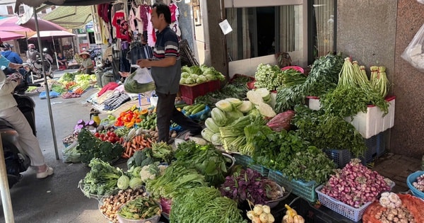 Rau củ quả dồi dào dịp Tết