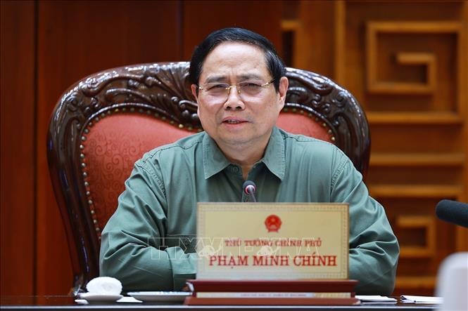 Thủ tướng Phạm Minh Chính chủ trì họp khắc phục hư hỏng cầu sông Lô