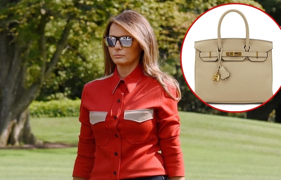 Những chiếc túi đắt nhất của bà Melania Trump
