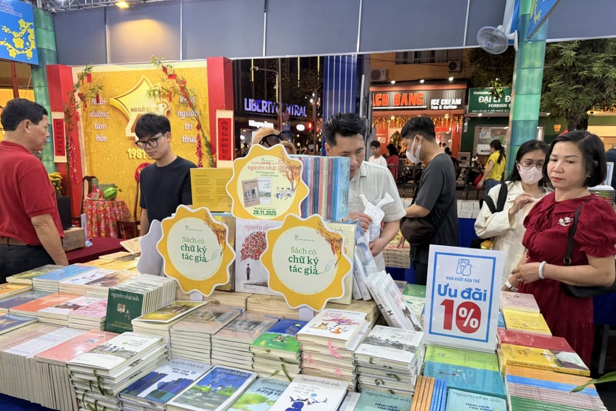 Lễ hội Đường sách Tết Bính Ngọ 2026 mở rộng ba không gian văn hoá đọc