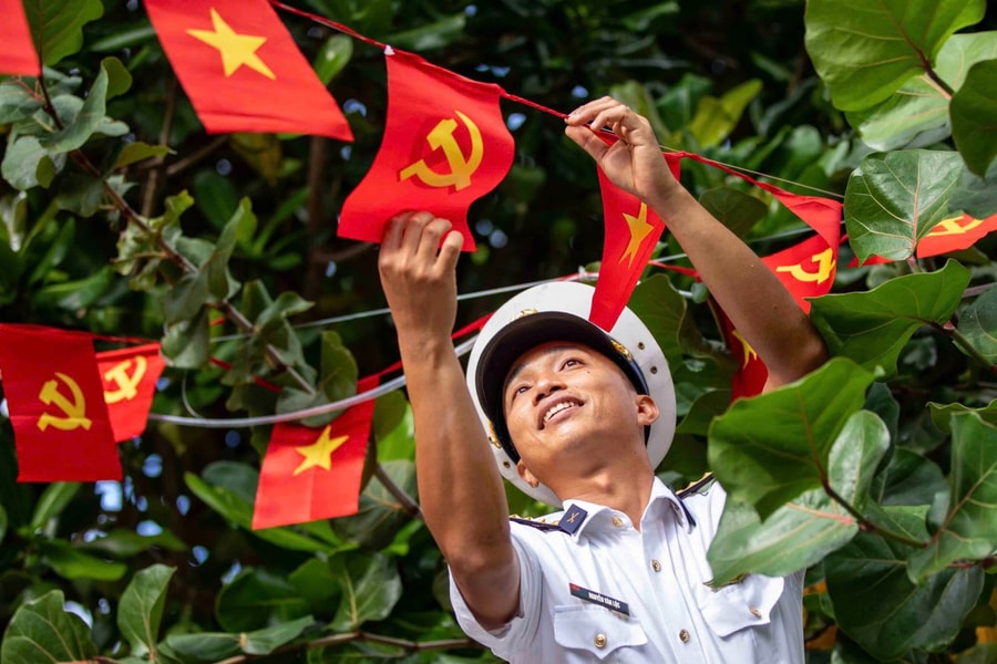 Xuân đã về trên Đặc khu Trường Sa