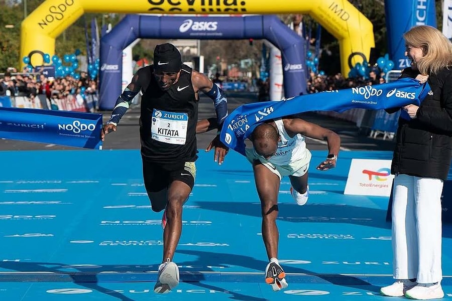 Chiến thắng sít sao nhất lịch sử Seville Marathon