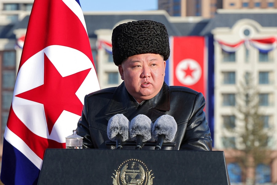 Triều Tiên khánh thành khu phố cho gia đình quân nhân tử trận ở Nga