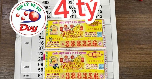 Xổ số miền Nam ngày 16-2: Trúng độc đắc 6 tỉ đồng, hẹn đại lý qua Tết đổi thưởng