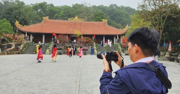 Ngôi chùa cổ ở Thanh Hóa hút giới trẻ tới check-in ảnh Tết