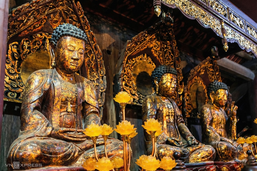 Bốn bảo vật quốc gia trong ngôi chùa cổ ở Bắc Ninh