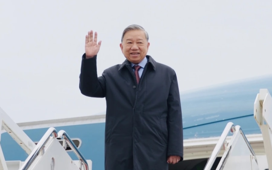 Tổng Bí thư Tô Lâm tới Hoa Kỳ dự cuộc họp khai mạc Hội đồng Hòa bình về Gaza