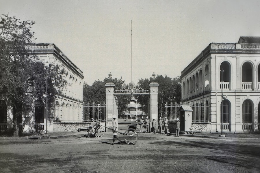 Vết tích cổng thành hơn 150 năm gần cầu Ba Son