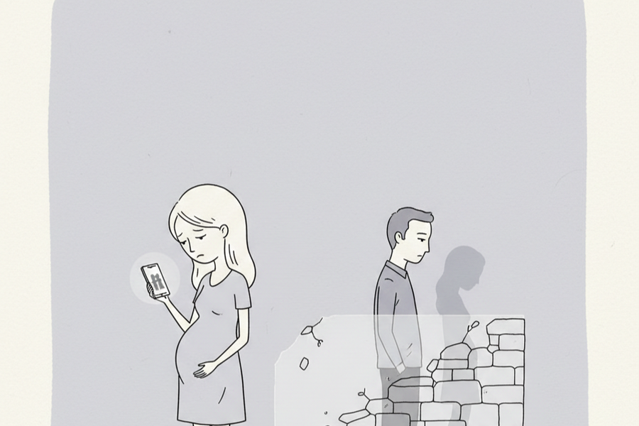 Bạn trai thú nhận đang dính án treo khi tôi thông báo có thai