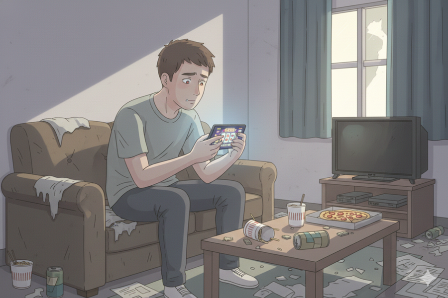 Học lớp 11, em vay tiền bạn, cắm điện thoại chơi cờ bạc