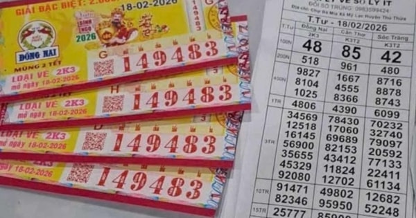 Xổ số miền Nam: Sáng mùng 3 Tết, lộ diện người trúng 2 giải độc đắc